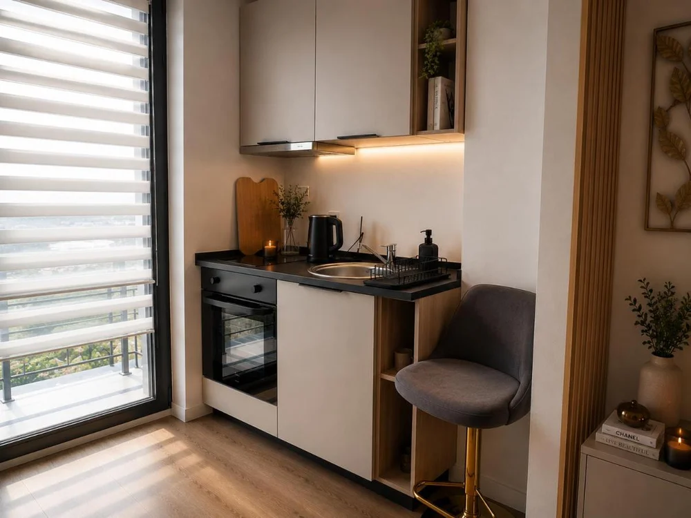 Poza 3 Ivory Residence Studio with Park View & Paid Parking - Cazare București