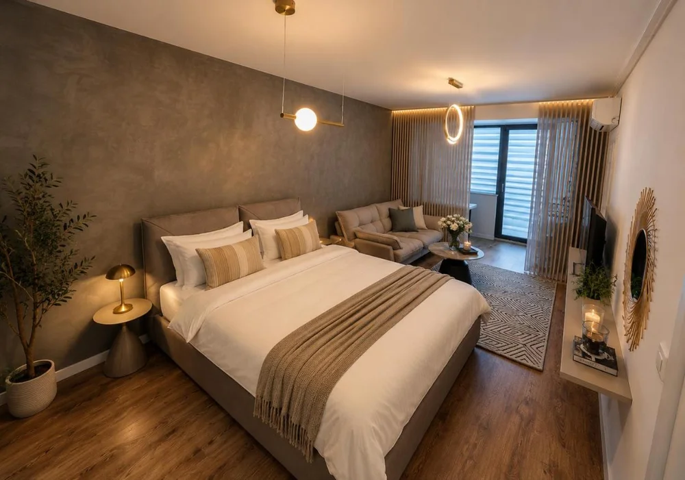Poza 1 Ivory Residence Studio with Park View & Paid Parking - Cazare București